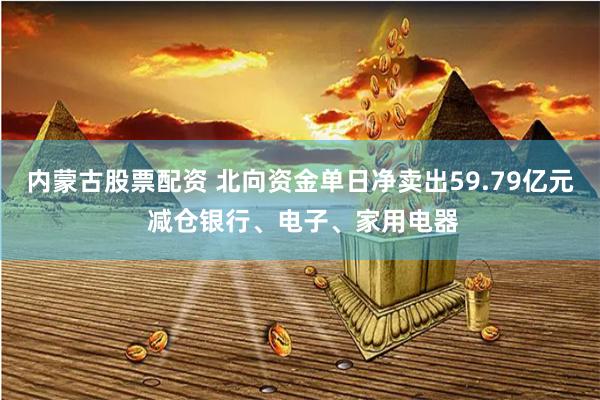 内蒙古股票配资 北向资金单日净卖出59.79亿元 减仓银行、电子、家用电器