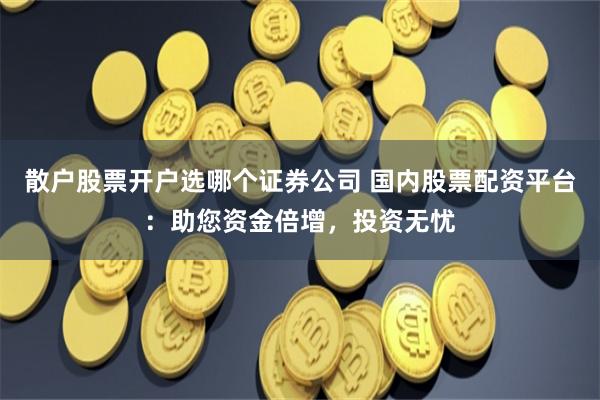 散户股票开户选哪个证券公司 国内股票配资平台：助您资金倍增，投资无忧