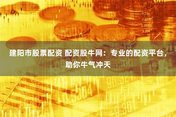 建阳市股票配资 配资股牛网：专业的配资平台，助你牛气冲天